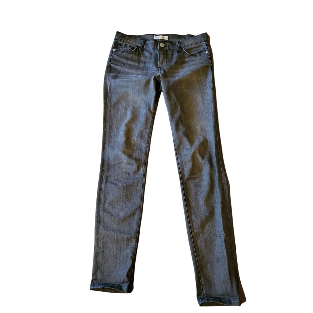 Rebecca Minkoff Jeans Womens Size 25 Charcoal Gray Skinny Denim Pants Designer